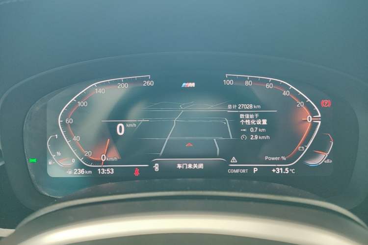 Used BMW 5 Series 2022 Second Facelift 525Li M Sport Package Instrument Cluster