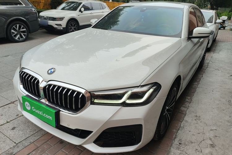 BMW 5 Series 2022 Second Facelift 530Li Leading Edition M Sport Package usata Guazi used car, China used car export, Used car for sale, Used cars, Cheapest cars for sale