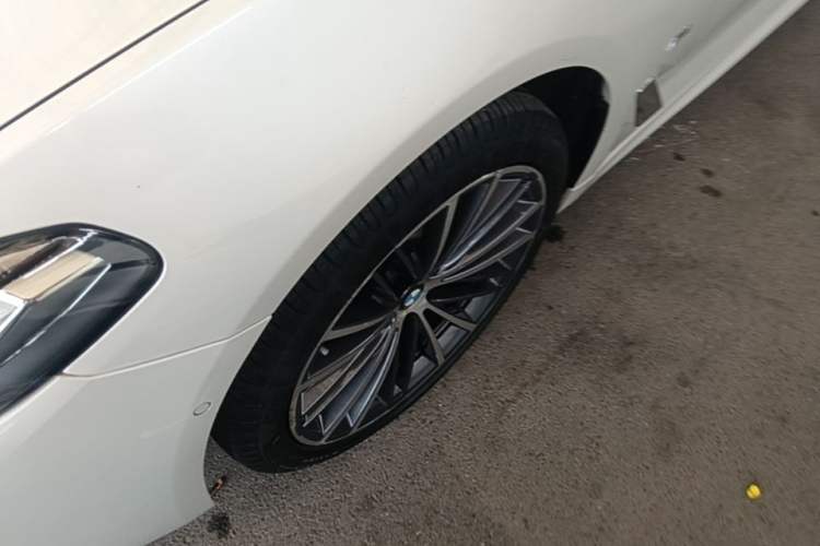 Used BMW 5 Series 2022 Second Facelift 530Li Leading Edition M Sport Package Left Front Wheel Hub