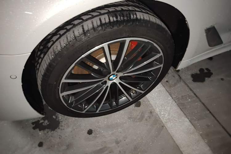 Used BMW 5 Series 2022 Second Facelift 530Li Leading Edition M Sport Package Left Front Wheel Hub