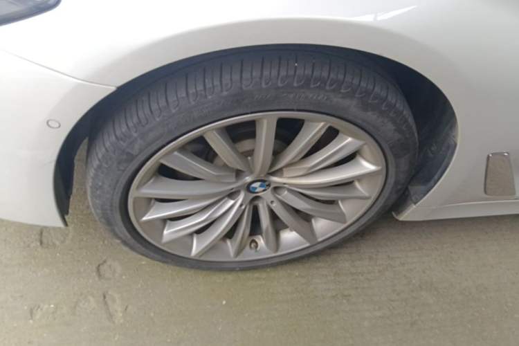 Used BMW 5 Series 2022 Second Facelift 530Li Luxury Edition Premium Package Left Front Wheel Hub