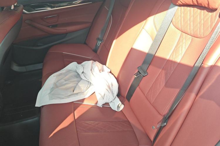Used BMW 5 Series 2022 Second Facelift 525Li M Sport Package Left Rear Seat