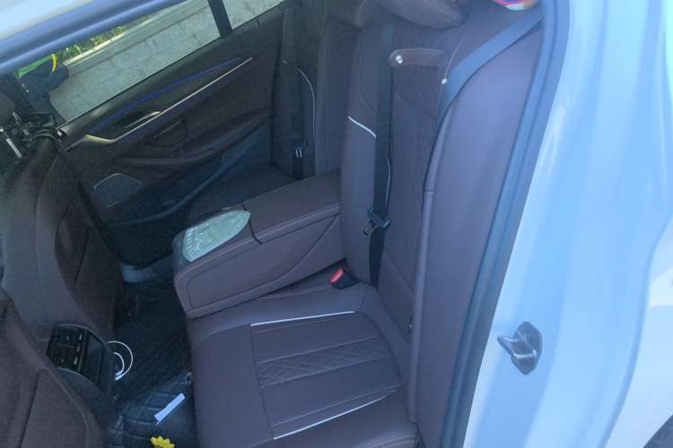 Used BMW 5 Series 2022 Restyled 530Li Leading Edition M Sport Package Left Rear Seat