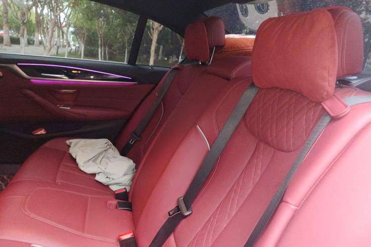 Used BMW 5 Series 2022 Second Facelift 525Li M Sport Package Left Rear Seat
