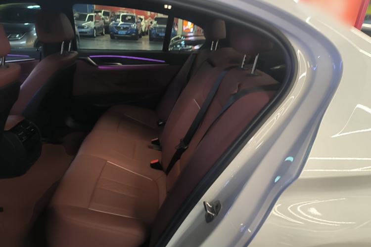 Used BMW 5 Series 2022 Second Facelift 530Li Leading Edition M Sport Package Left Rear Seat