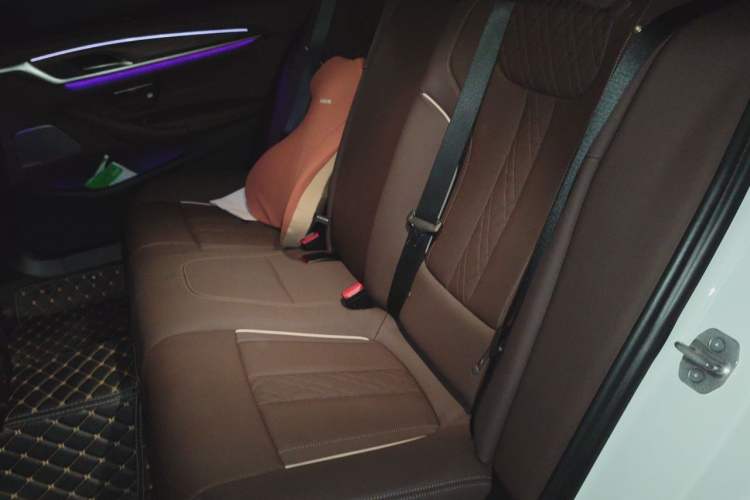 Used BMW 5 Series 2022 Second Facelift 530Li Leading Edition Luxury Package Left Rear Seat