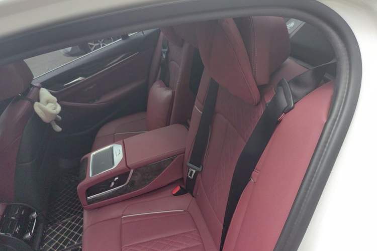 Used BMW 5 Series 2022 Second Facelift 530Li Luxury Version M Sport Package Left Rear Seat