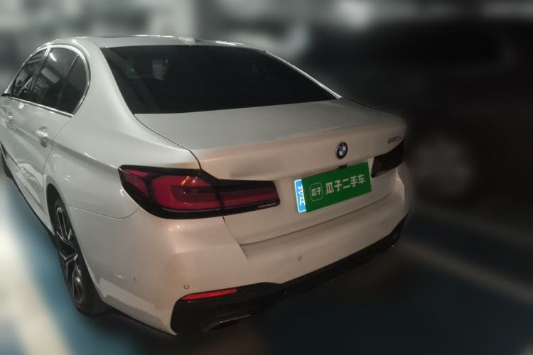 Used BMW 5 Series 2022 Second Facelift 530Li Luxury Version M Sport Package Rear