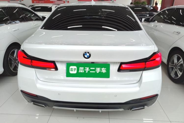 Used BMW 5 Series 2022 Second Facelift 530Li Luxury Version M Sport Package Rear
