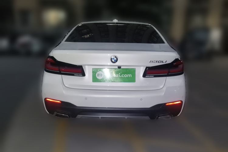 Used BMW 5 Series 2022 Second Facelift 530Li Leading Edition M Sport Package Rear
