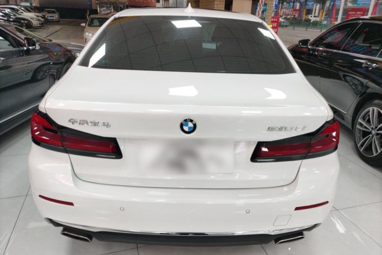 Used BMW 5 Series 2022 Second Facelift 530Li Luxury Edition Premium Package Rear