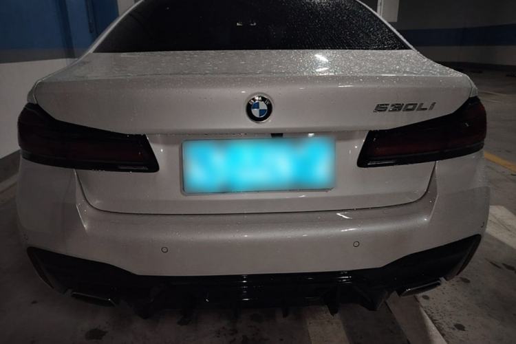 Used BMW 5 Series 2022 Second Facelift 530Li Leading Edition M Sport Package Rear
