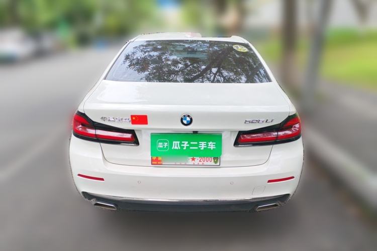 Used BMW 5 Series 2022 Second Facelift 525Li Luxury Package Rear