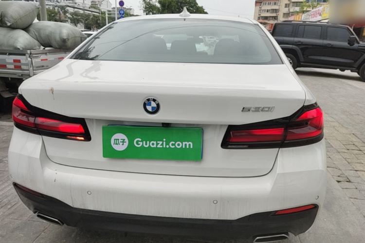 Used BMW 5 Series 2022 Second Facelift 525i M Sport Package Rear