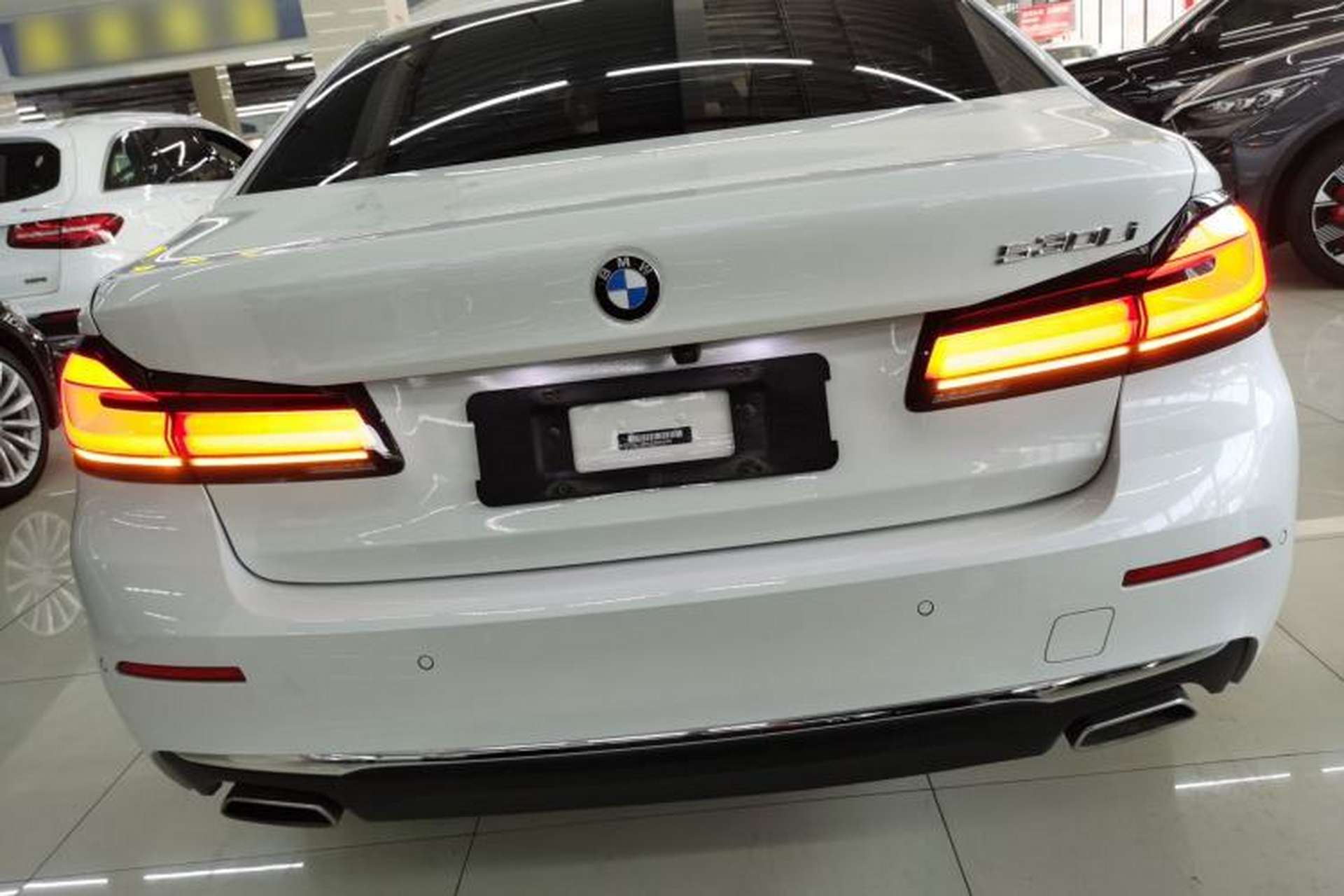 Used BMW 5 Series 2022 Second Facelift 530Li Luxury Edition Premium Package Rear
