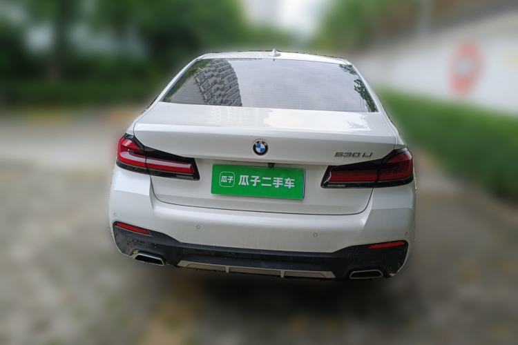 Used BMW 5 Series 2022 Second Facelift 525Li M Sport Package Rear