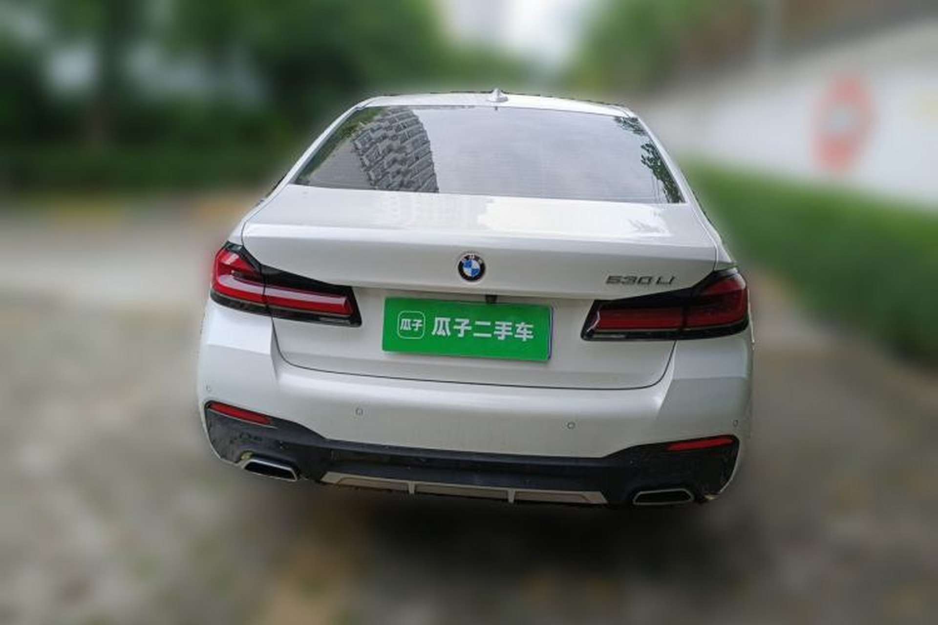 Used BMW 5 Series 2022 Second Facelift 525Li M Sport Package Rear