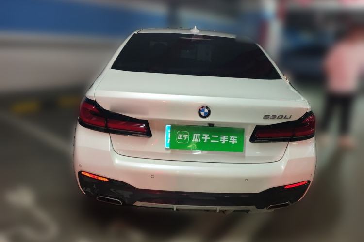 Used BMW 5 Series 2022 Second Facelift 525Li M Sport Package Rear