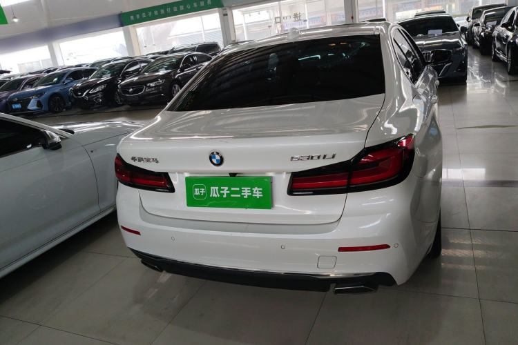 Used BMW 5 Series 2022 Second Facelift 530Li Luxury Edition Premium Package Rear