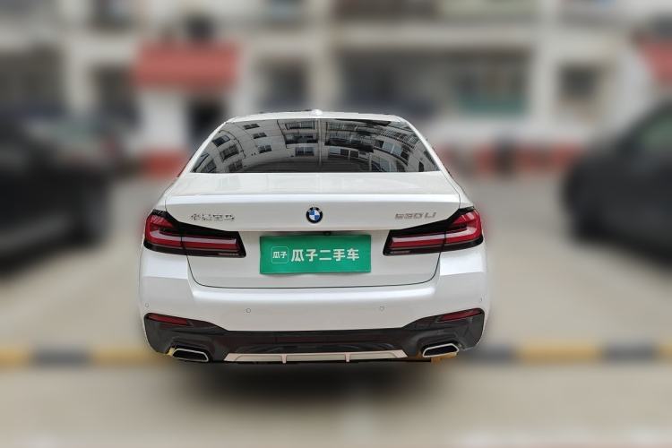 Used BMW 5 Series 2022 Second Facelift 530Li Luxury Version M Sport Package Rear