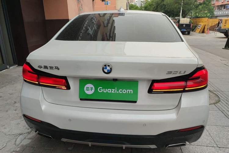 Used BMW 5 Series 2022 Second Facelift 530Li Leading Edition M Sport Package Rear