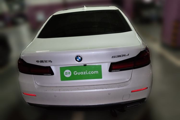 Used BMW 5 Series 2022 Second Facelift 530Li Luxury Edition Premium Package Rear
