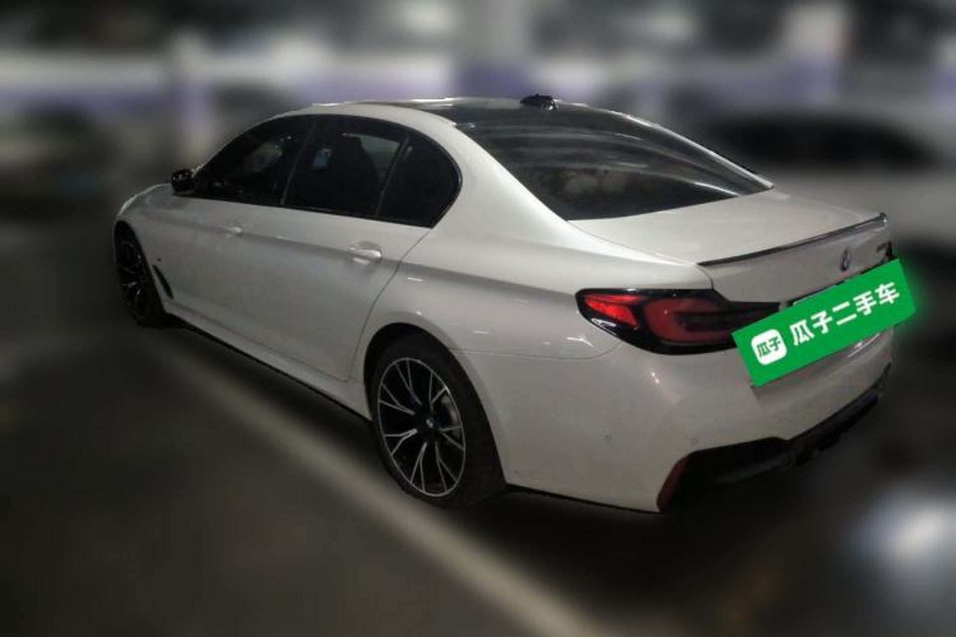 Used BMW 5 Series 2022 Revised Version 530Li xDrive M Sport Package Rear Left 45 Deg