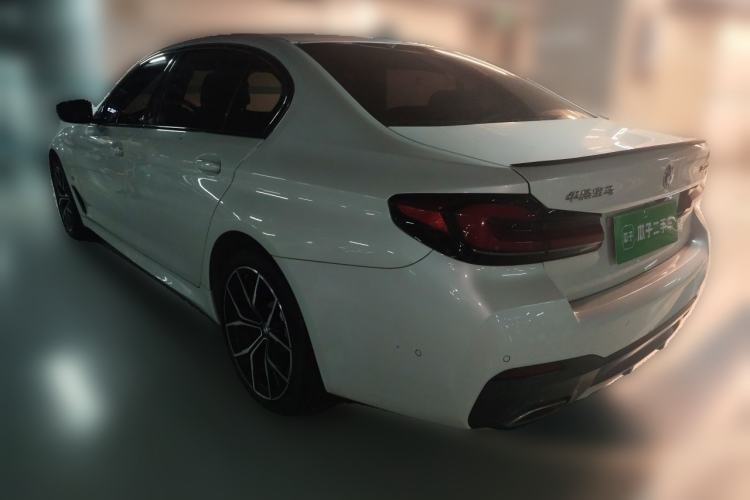 Used BMW 5 Series 2022 Restyled 530Li Luxury Edition M Sport Package Rear Left 45 Deg