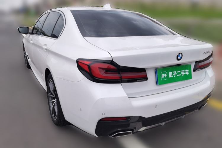 Used BMW 5 Series 2022 Restyled 525Li M Sport Package Rear Left 45 Deg