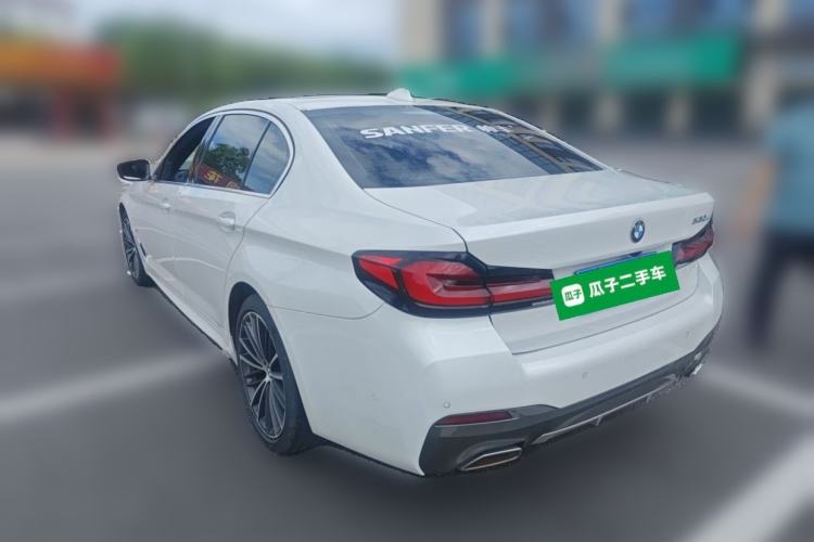 Used BMW 5 Series 2022 Restyled 530Li Leading Edition M Sport Package Rear Left 45 Deg