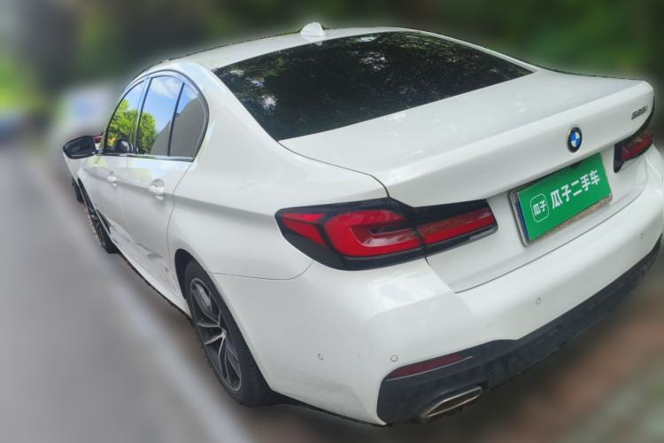 Used BMW 5 Series 2022 525i M Sport Package Rear Left 45 Deg