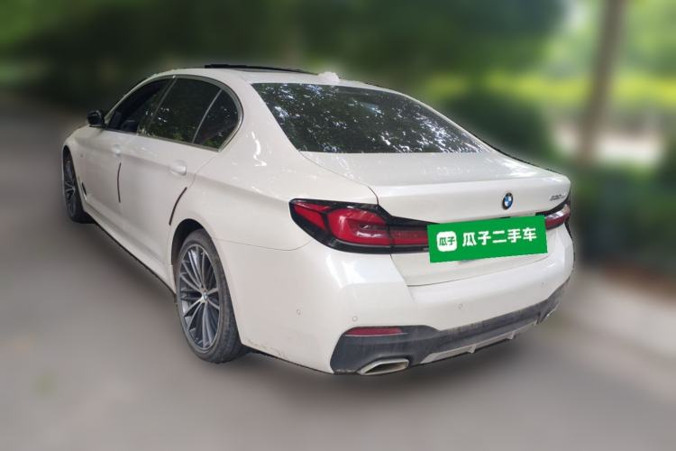 Used BMW 5 Series 2022 Restyled 530Li Leading Edition M Sport Package Rear Left 45 Deg