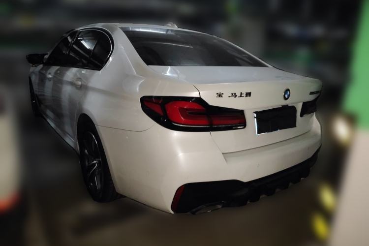 Used BMW 5 Series 2022 Restyled 525Li M Sport Package Rear Left 45 Deg