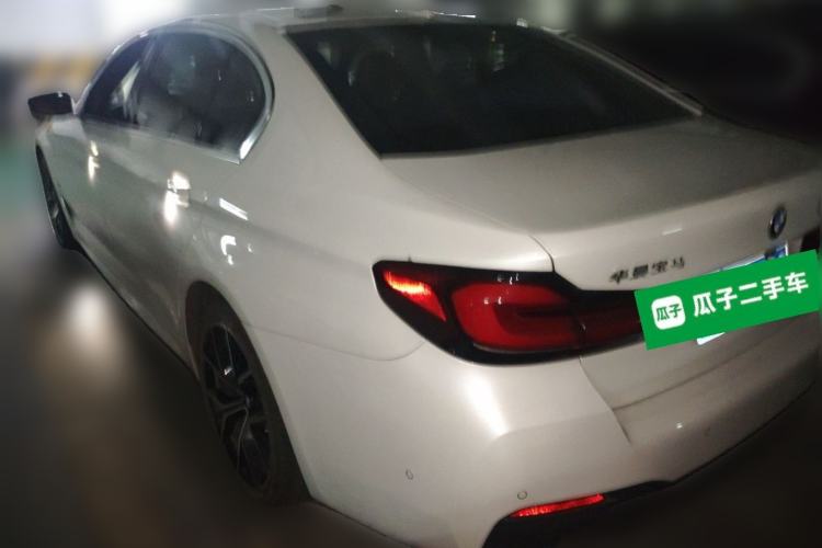 Used BMW 5 Series 2022 Second Facelift 530Li Luxury Version M Sport Package Rear Left 45 Deg