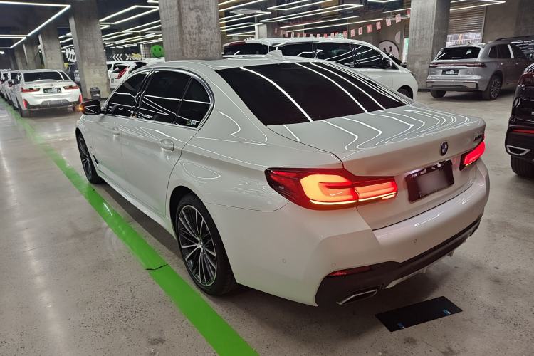 Used BMW 5 Series 2022 Restyled 530Li Leading Edition M Sport Package Rear Left 45 Deg