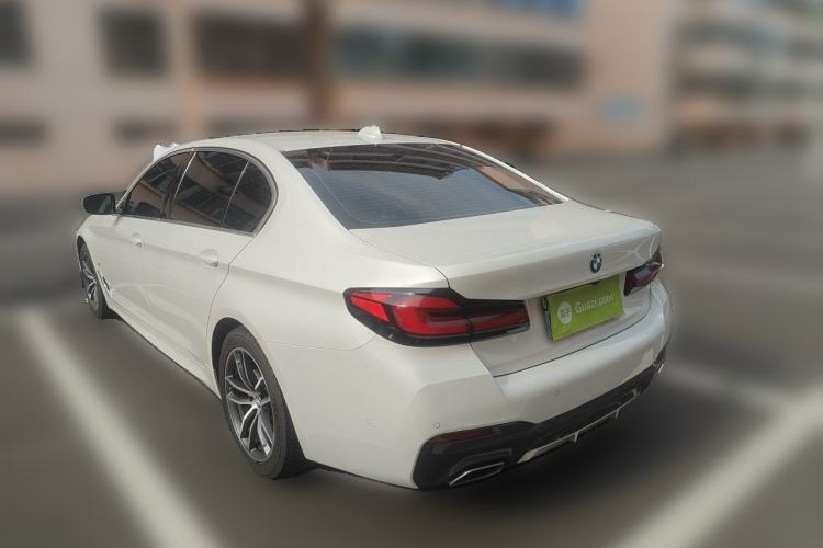 Used BMW 5 Series 2022 525Li M Sport Package Rear Left 45 Deg