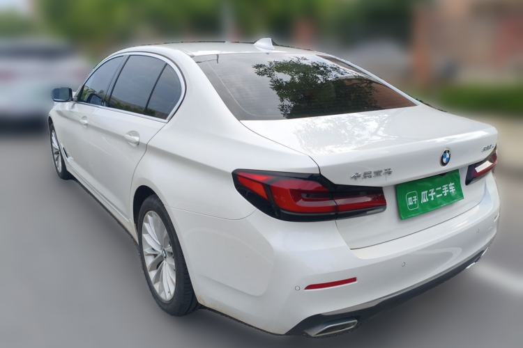 Used BMW 5 Series 2022 Restyled 525Li Luxury Package Rear Left 45 Deg