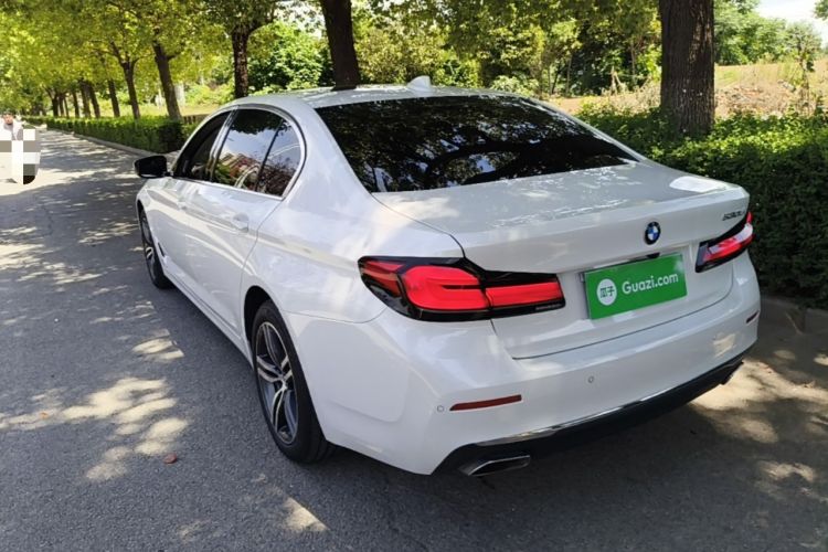 Used BMW 5 Series 2022 Updated 530Li Leading Edition Luxury Package Rear Left 45 Deg