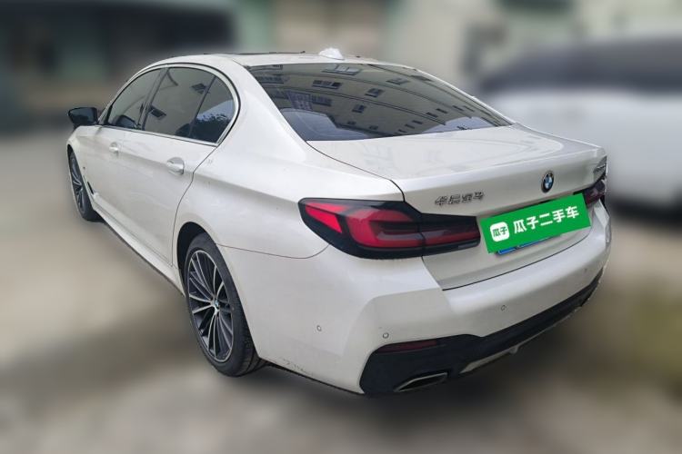 Used BMW 5 Series 2022 Restyled 530Li Leading Edition M Sport Package Rear Left 45 Deg