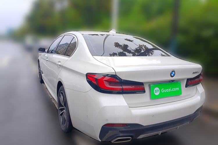Used BMW 5 Series 2022 Restyled 525Li M Sport Package Rear Left 45 Deg