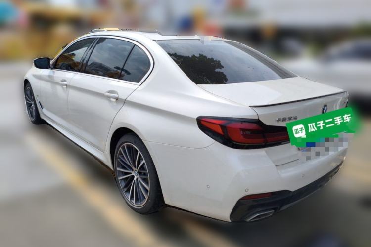 Used BMW 5 Series 2022 Restyled 530Li Leading Edition M Sport Package Rear Left 45 Deg