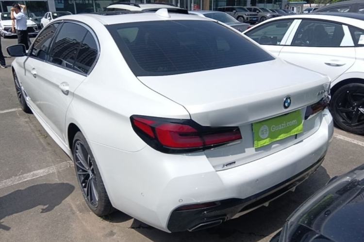 Used BMW 5 Series 2022 Second Facelift 530Li xDrive M Sport Package Rear Left 45 Deg