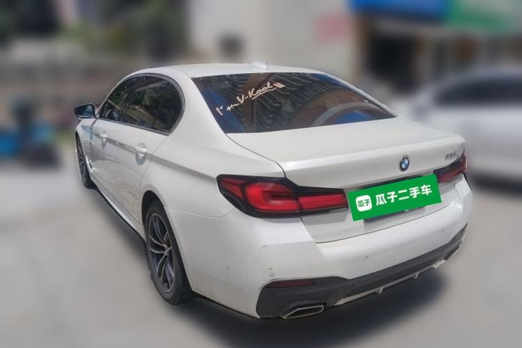 Used BMW 5 Series 2022 525Li M Sport Package Rear Left 45 Deg