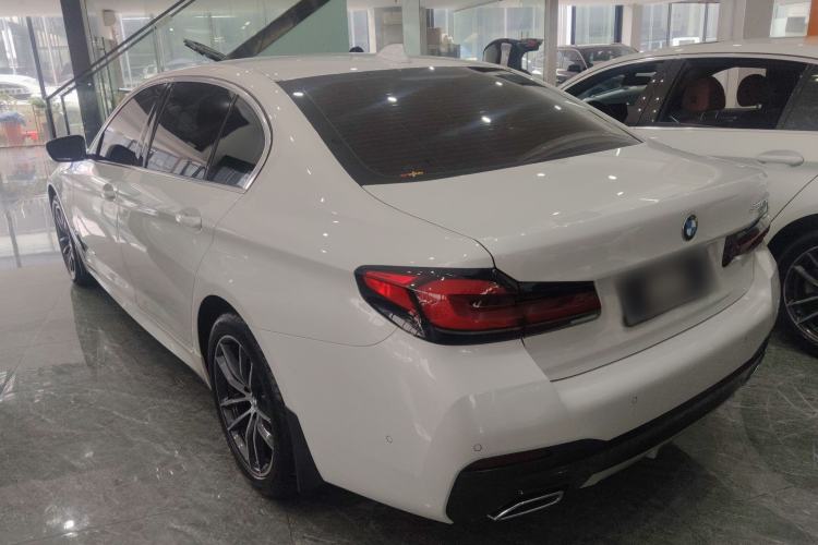 Used BMW 5 Series 2022 Restyled 525Li M Sport Package Rear Left 45 Deg
