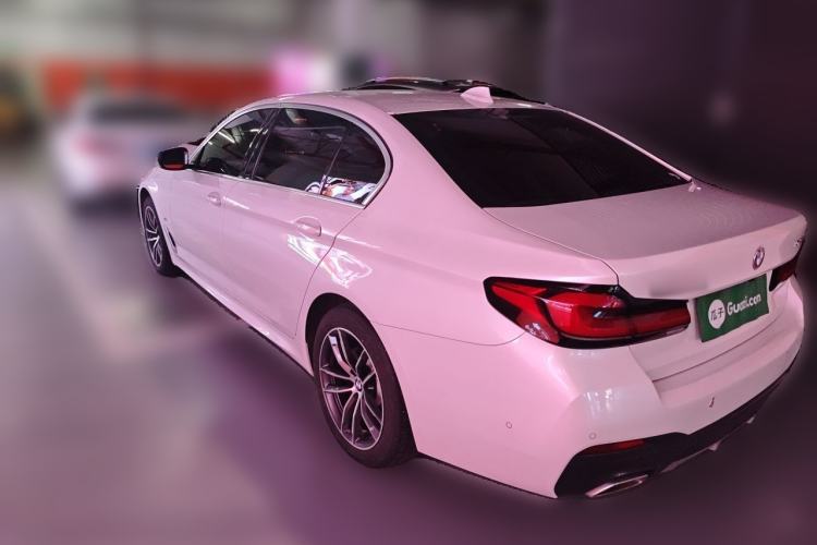 Used BMW 5 Series 2022 525Li M Sport Package Rear Left 45 Deg