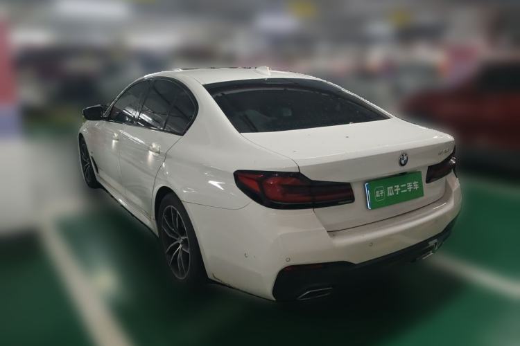 Used BMW 5 Series 2022 Restyled 525i M Sport Package Rear Left 45 Deg