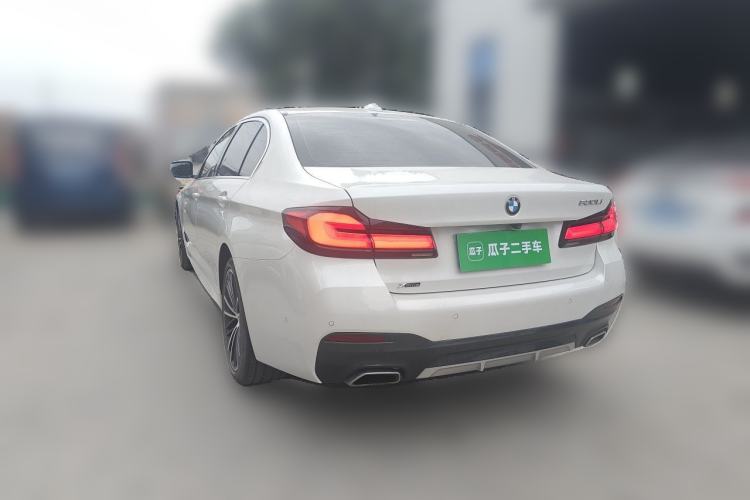 Used BMW 5 Series 2022 Revised Version 530Li xDrive M Sport Package Rear Left 45 Deg