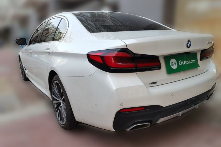 Used BMW 5 Series 2022 Second Facelift 530Li xDrive M Sport Package Rear Left 45 Deg