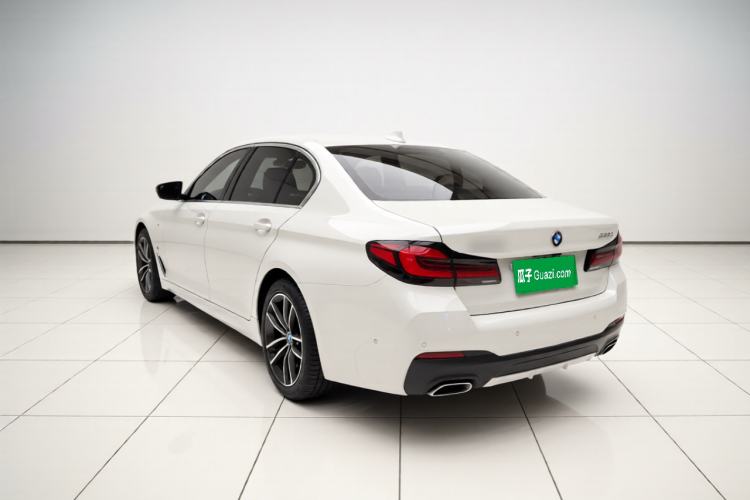 Used BMW 5 Series 2022 Second Facelift 525Li Luxury Package Rear Left 45 Deg