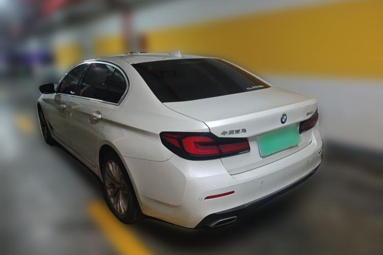 Used BMW 5 Series 2022 Restyled 525Li Luxury Package Rear Left 45 Deg